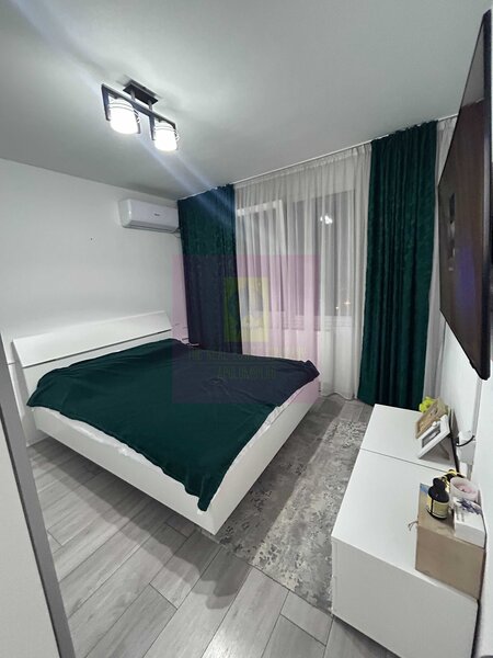 Apartament 3 camere decomandat, ultrafinisat, mobilat, et.5/9, Titan